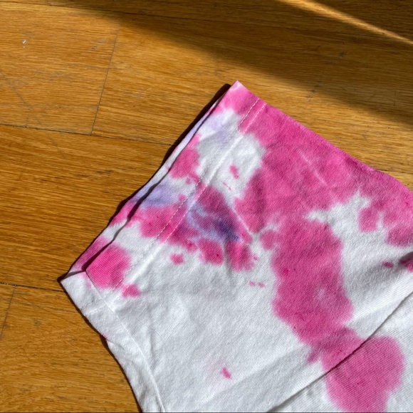 Nike Pink Tie Dye Cropped Top - Picture 5 of 6